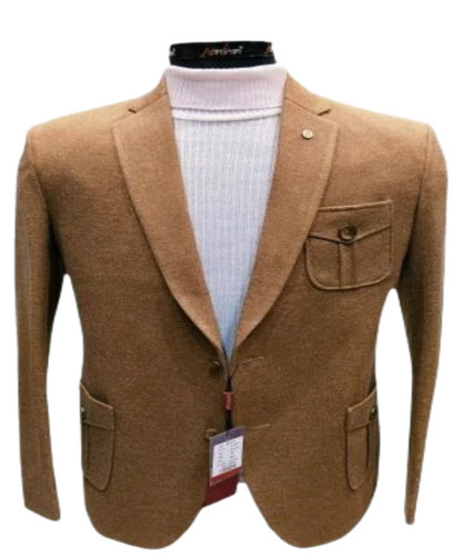 Men Plain Blazer