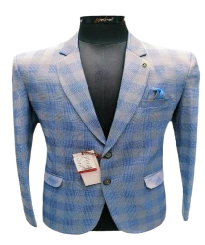 Men Tweed Blazer