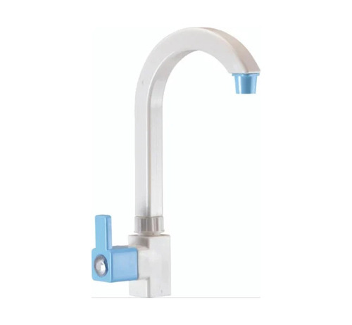 Plastic Swan Neck Pillar Tap