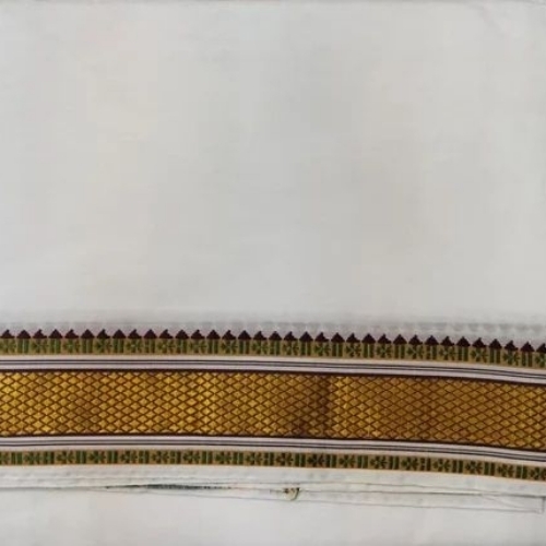 White Plain Dhoti