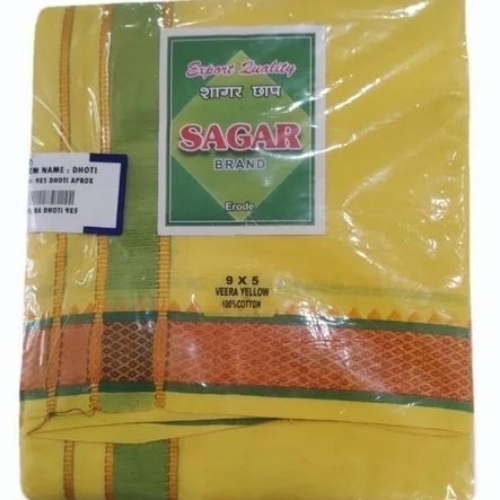 Yellow Dhoti