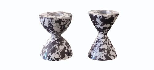 12cm Stone Candle Holder