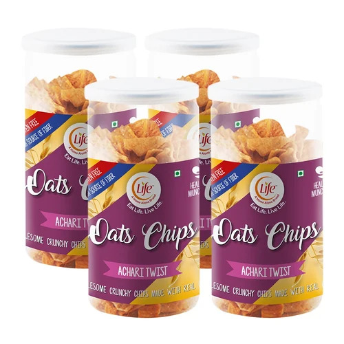 Achari Twist Oats Chips