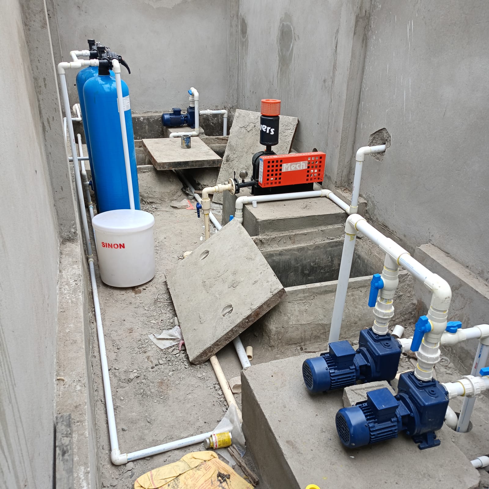 Biological Sewage Treatment Plant