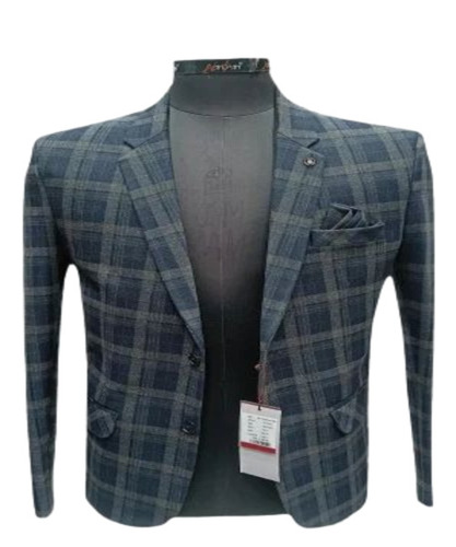 Blue Check Blazer
