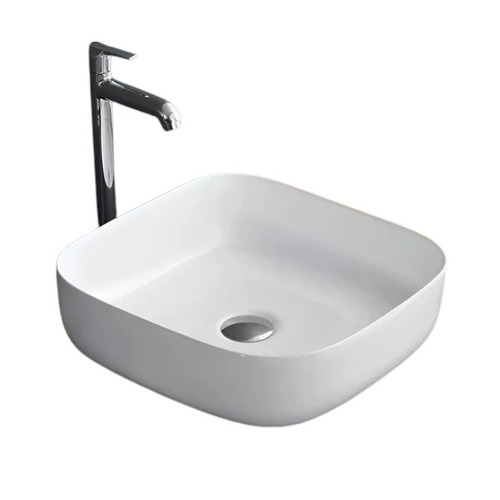 Ceramic Tabletop Square Wash Basin