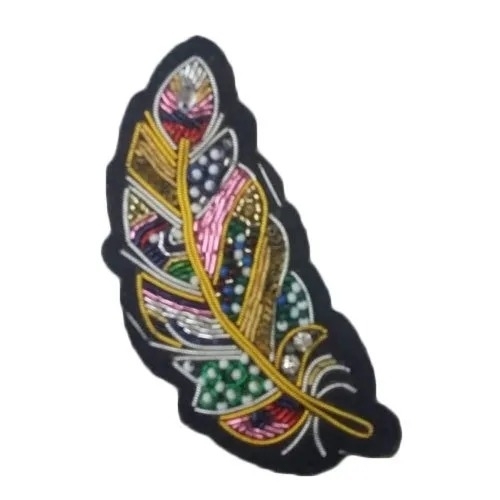 Handmade Zari Embroidered Badges