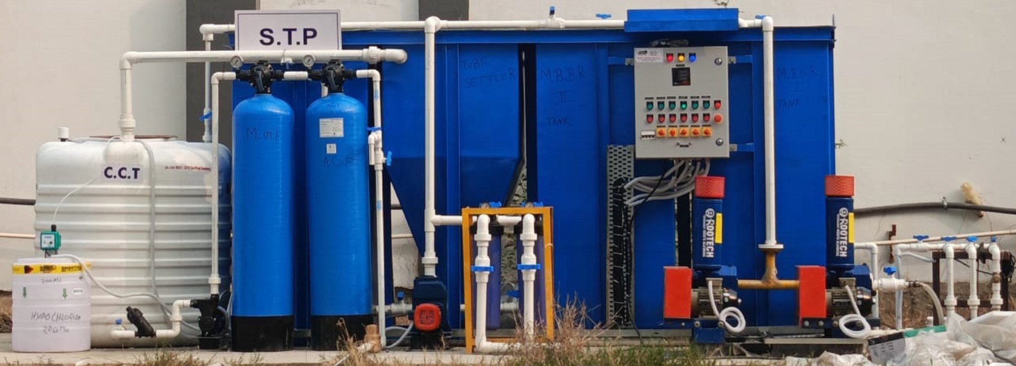 Medium Capacity STP 50 KLD to 100 KLD