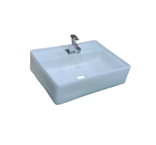 Rectangular Ceramic Wash Basin