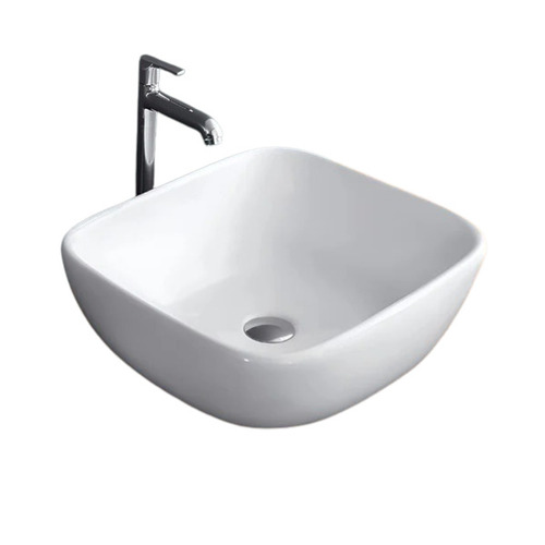 White Ceramic Tabletop Wash Basin
