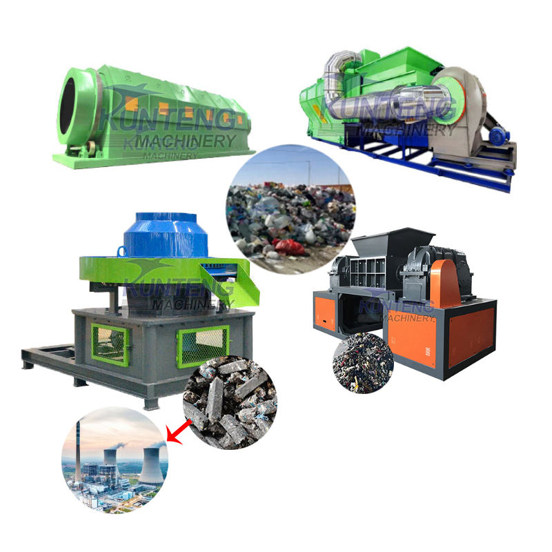 Agricultural Waste Shredder Straw Shredding And Rdf Forming Equipment - Capacity: 50-1000 Ton/Day