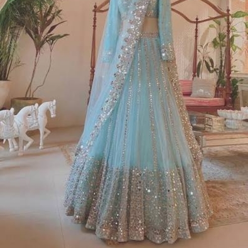 Blue Lehenga
