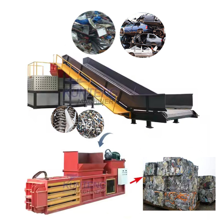 Metal Waste Shredding And Packaging Car Shell Shredder - Color: Customized