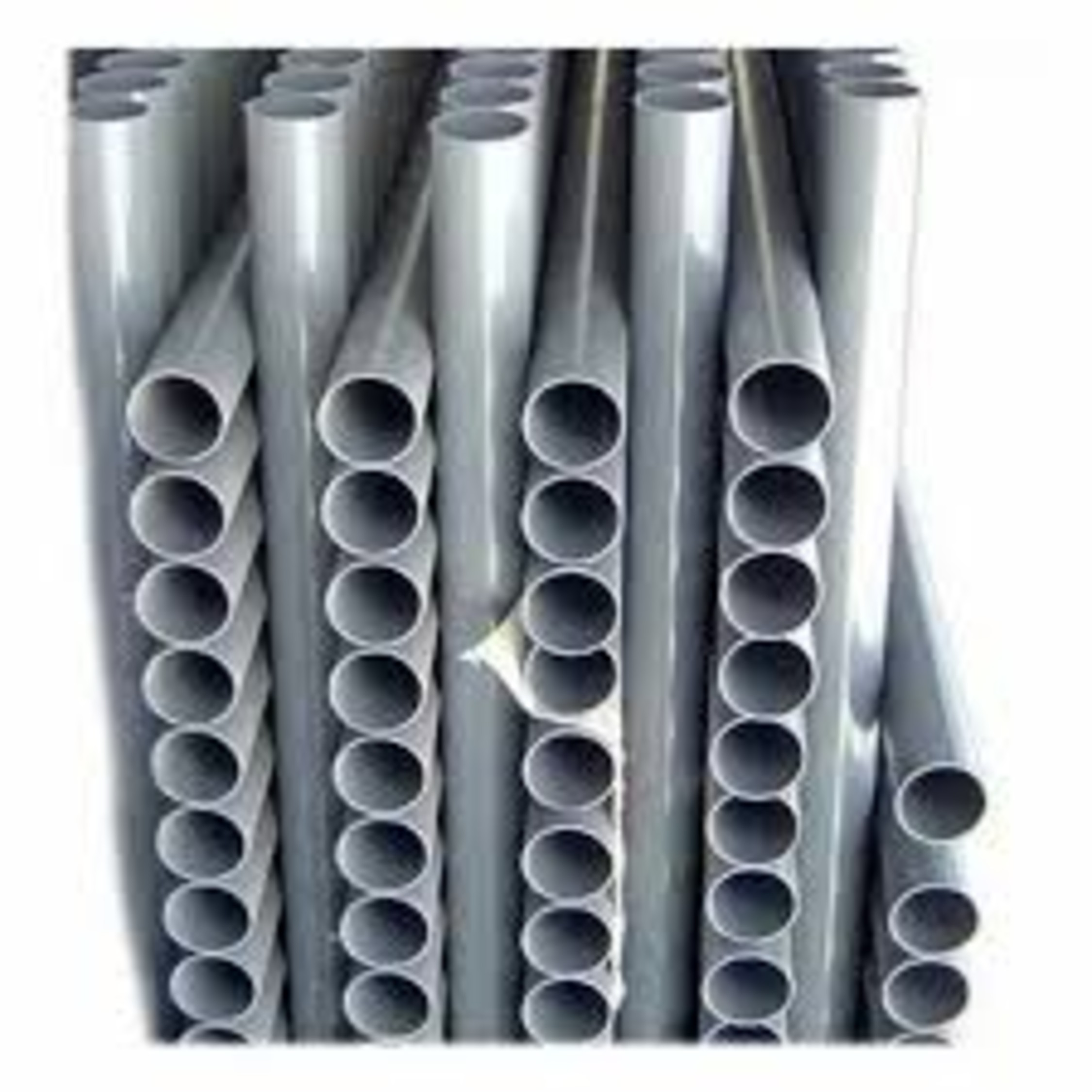 Gray 4 Inch Ar Industries Upvc Rigid Pipe - Color: Grey