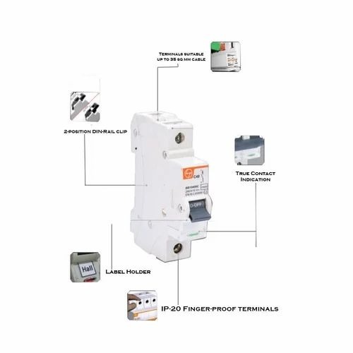L&T Miniature Circuit Breakers, 16 Amps