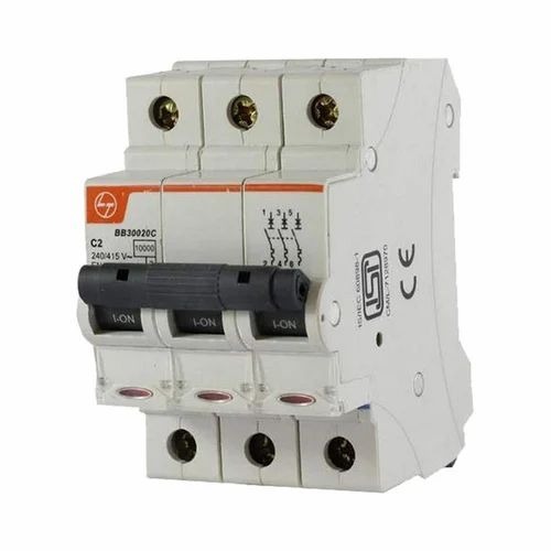 L&T Miniature Circuit Breakers, 6 Amps, 3 Pole