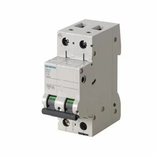 Siemens Miniature Circuit Breakers, 0.5 Amps, 2 Pole