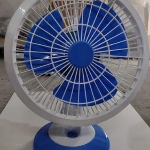 Table Fan 9w Acdc Tafan without Battery Plastic 12 V