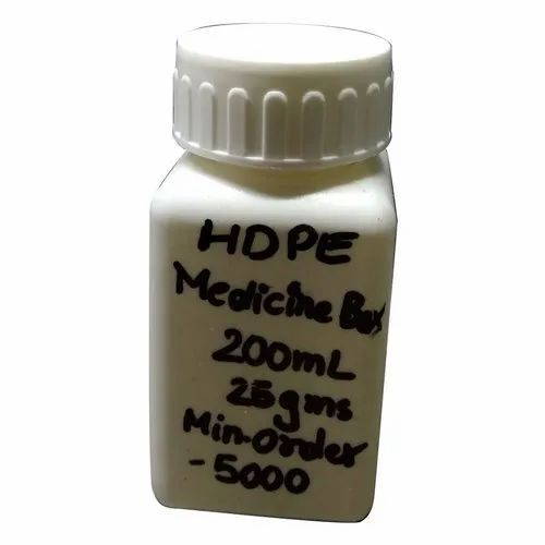 200 Ml Pharmaceutical Hdpe Bottle