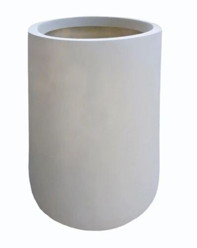 21 Inch Frp Flower Pot - Color: Grey