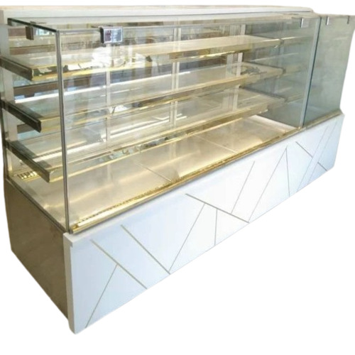 3 Shelves Sweet Ss Display Counter