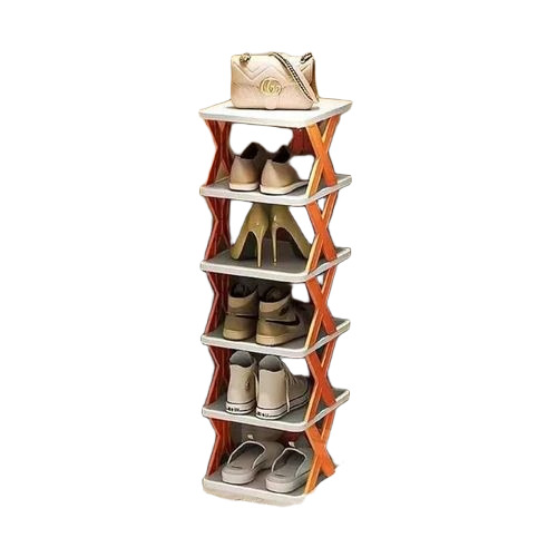 Adjustable Plastic Shoe Rack