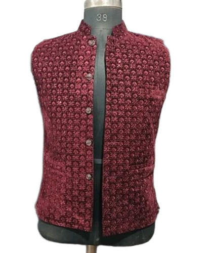 Designer Velvet Nehru Jacket