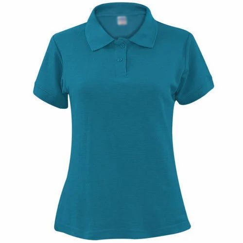 Ladies Collar T-Shirt