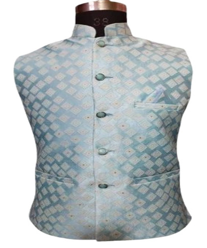 Men Printed Nehru Jacket