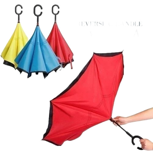 Plain Reverse Umbrella