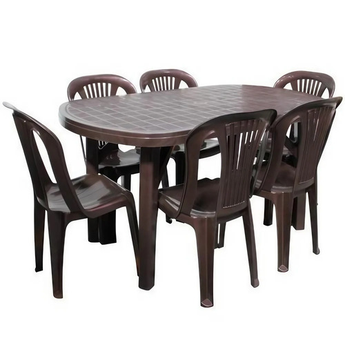 Plastic Dining Table By Brij Furniture