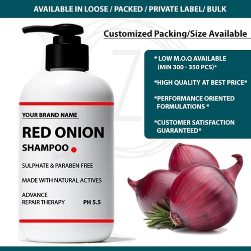 Red Onion Shampoo For Hair Growth And Hairfall Control