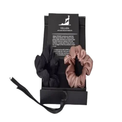 Silk Hair Scrunchies