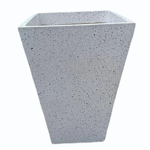 Square 24 Inch Fiberglass Planter