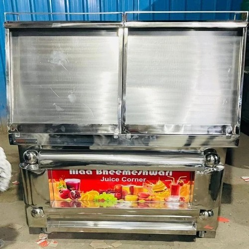 Ss Juice Display Counter