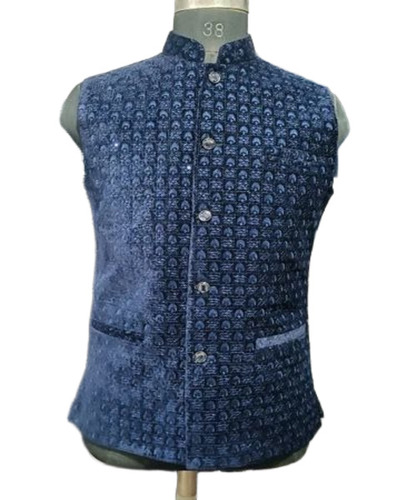 Velvet Nehru Jacket For Men
