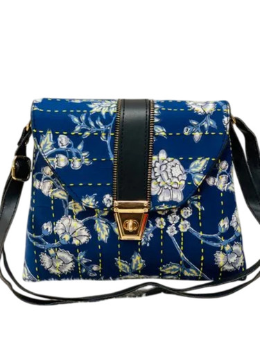 Blue Ladies Sling Bag
