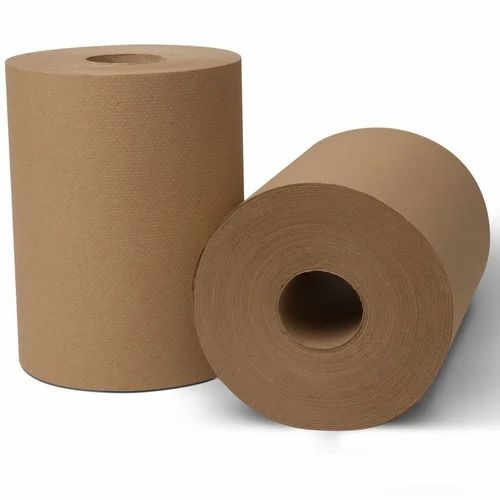 Brown Plain Paper Roll