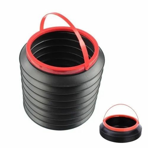 Foldable Car Trash Can Storage Organiser - Color: Multi Color