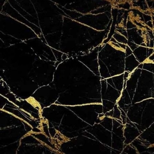 Dark Black Gold Marble