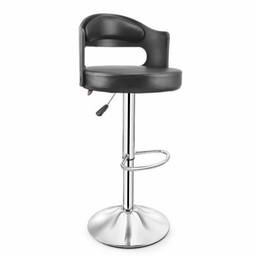 Black Leather Bar Stools