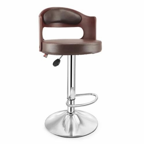 Brown Leather Bar Stools