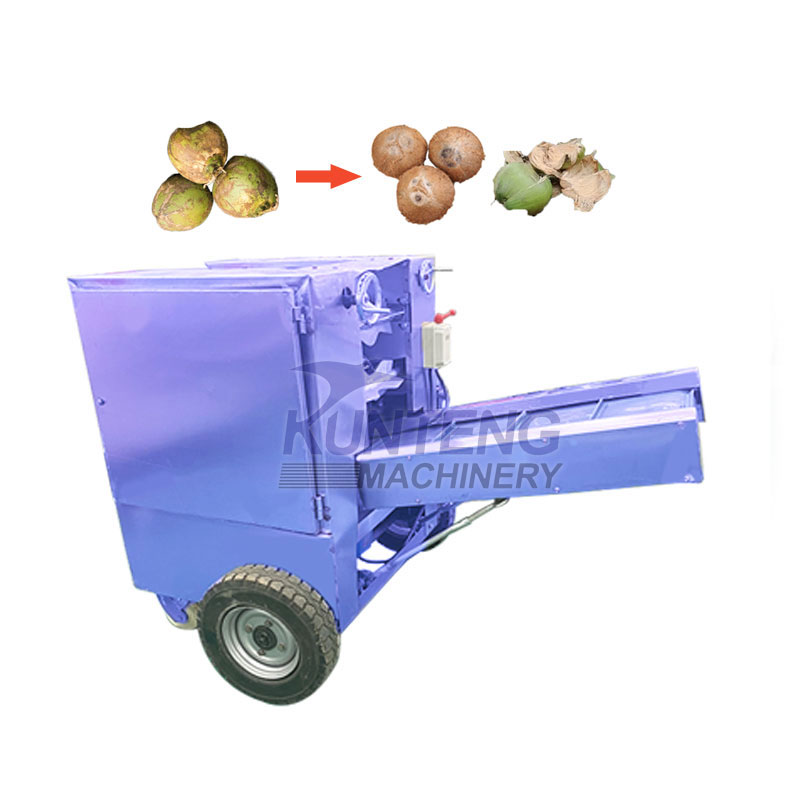 Automatic Coconut Shell Peeling Machine Coconut Shell Removal Machine - Dimensions: 1800*1050*1200 Millimeter (Mm)
