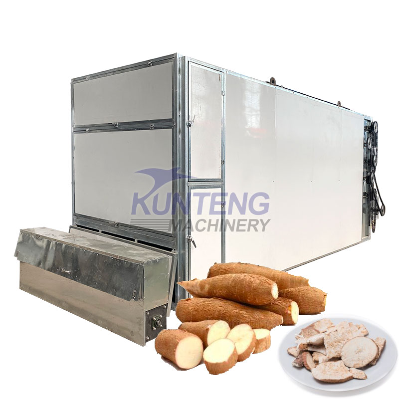 Automatic Mesh Belt Dryer Cassava Slice Drying Equipment - Color: Customized
