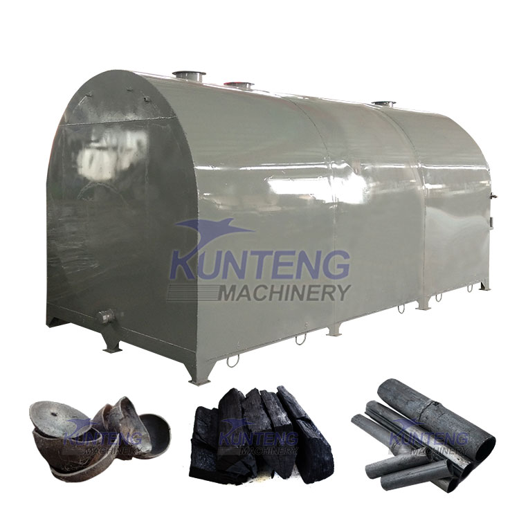 Fruit Wood Carbonization Furnace Raw Wood Carbonization Furnace - Application: Making Coffee Husk