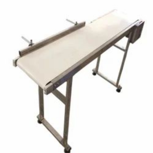 Stainless Steel Industrial Food Grade Belt - Stainless Steel, Standard, Silver, 220-440V Electric | Material Handling, Polished Surface, 1 Year Warranty