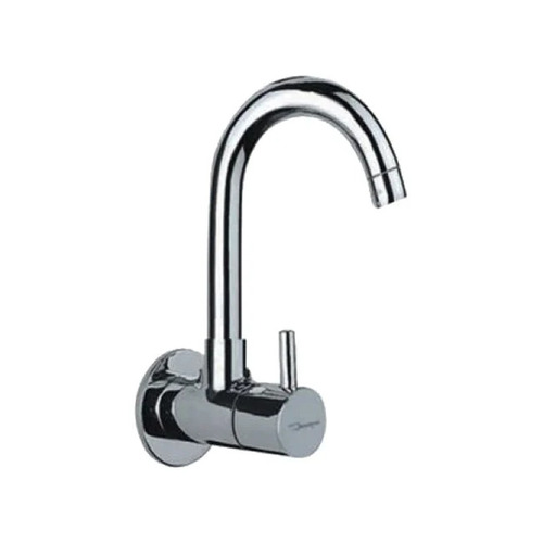 Brass Swan Neck Kitchen Tap