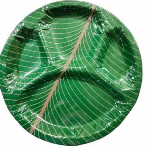 Disposable Compartment Plate By Sara Akash And Company