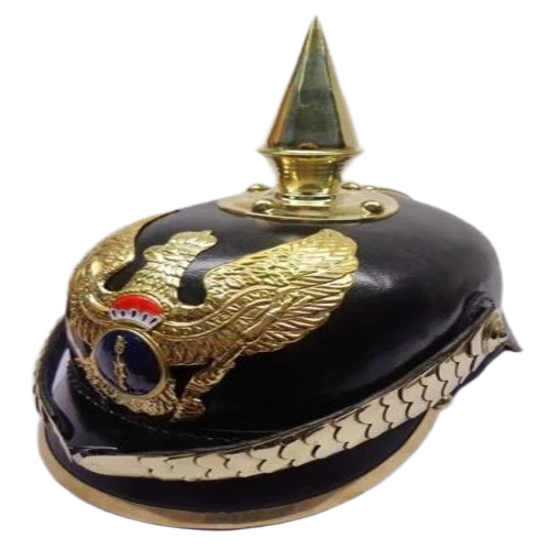 German Pickelhaube Metal Helmet