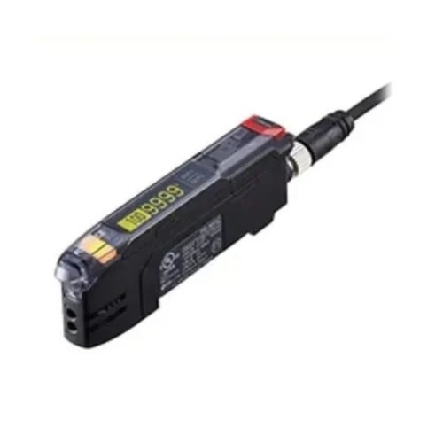 Keyence Diffuse Fiber Optic Sensor - Color: Black